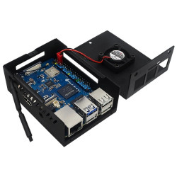 METAL CASE for Orange Pi 3B V2.1 / Orange Pi 4A (without External Antenna)